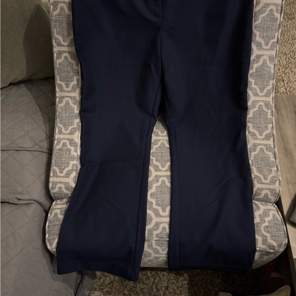 NY&co navy dress pants sz 14